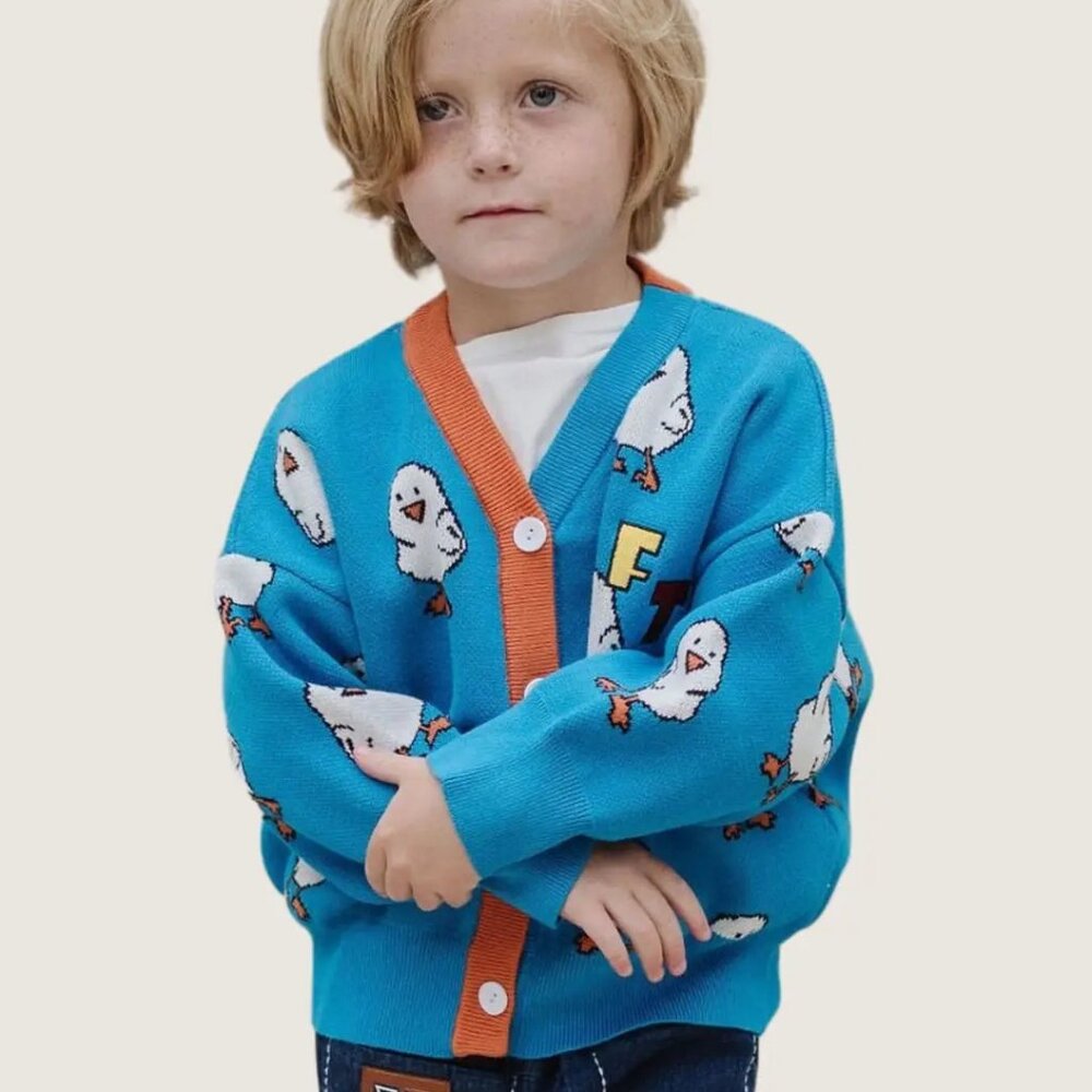 6T Unisex kids clothing - Chicklet Cardi - Picture 2 of 5